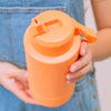 MontiiCo Fusion Universal SIPPER LID - Tangerine