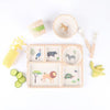 Love Mae - Bamboo Dinnerware 5 piece set On Safari - Rourke & Henry Kids Boutique