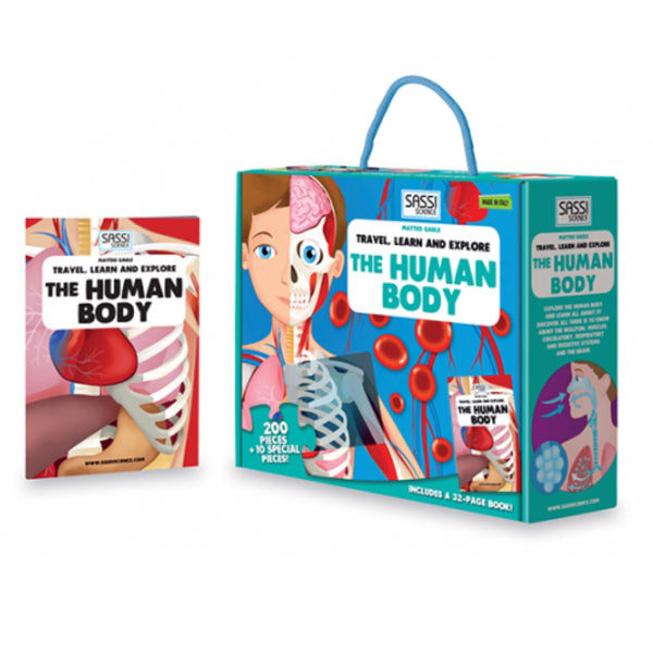 Learn and Explore Puzzle - The Human Body - Rourke & Henry Kids Boutique