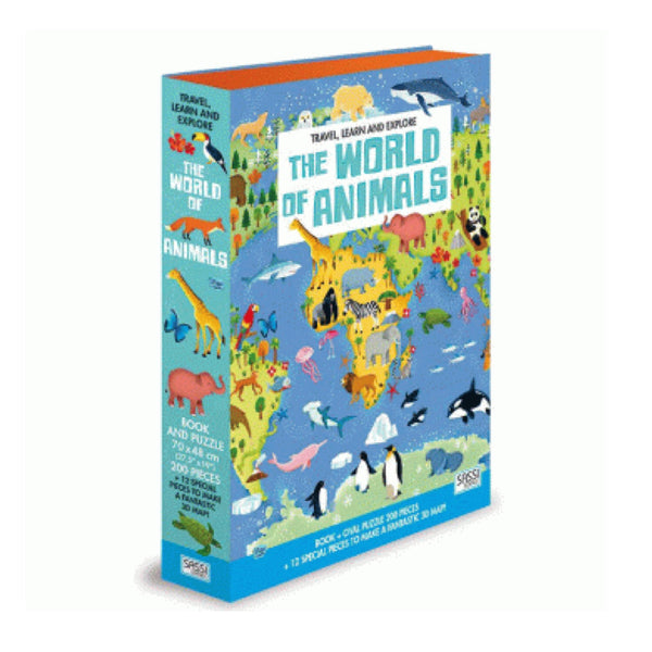 Learn and Explore Puzzle - The World of Animals - Rourke & Henry Kids Boutique